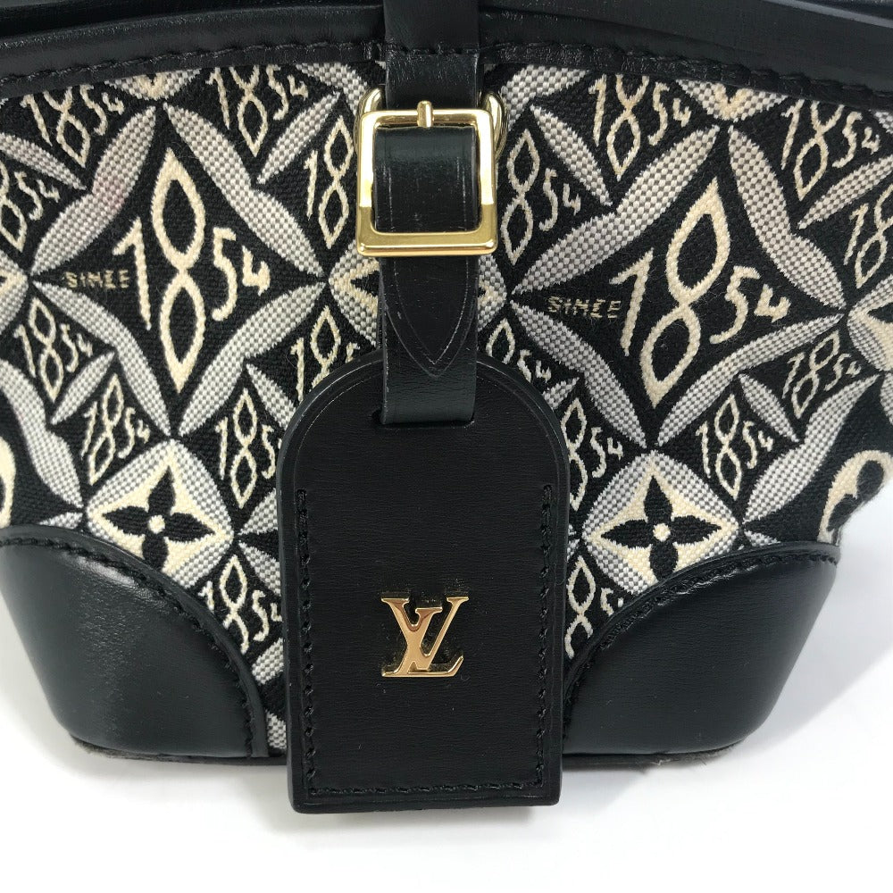 Louis Vuitton Shoulder Bag M69973 Jacquard Black Monogram Since1854 Noe Peirce Women