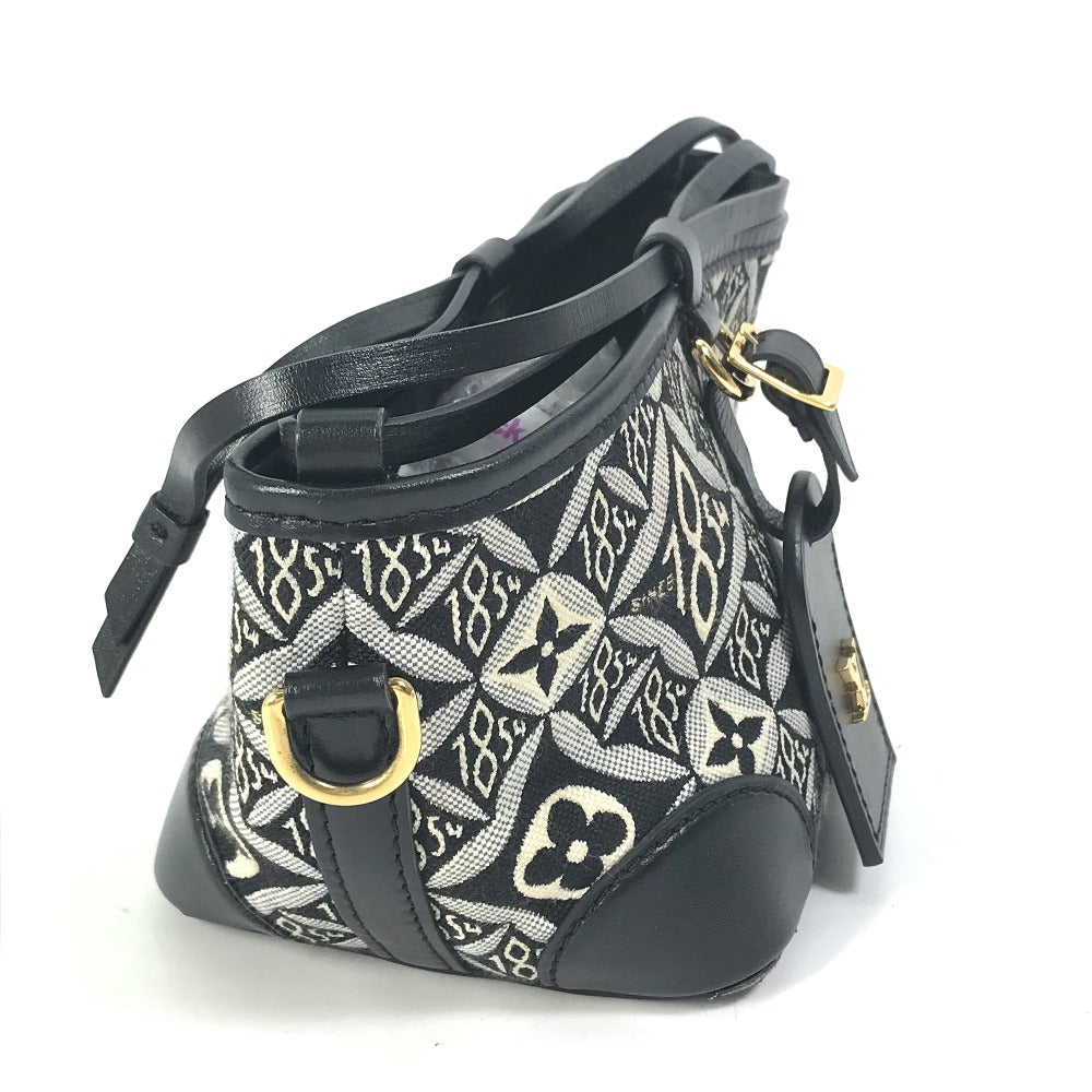 Louis Vuitton Shoulder Bag M69973 Jacquard Black Monogram Since1854 Noe Peirce Women