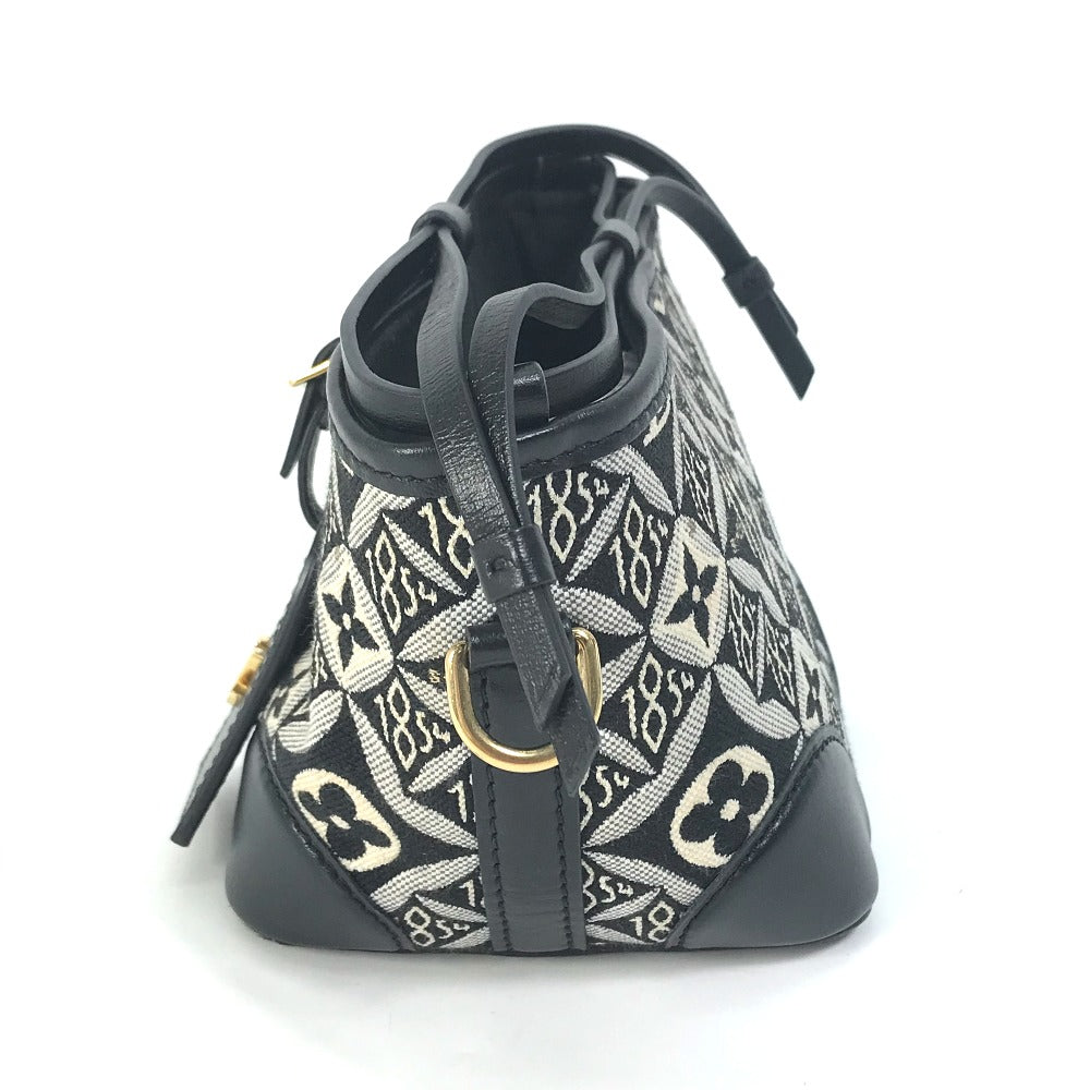 Louis Vuitton Shoulder Bag M69973 Jacquard Black Monogram Since1854 Noe Peirce Women