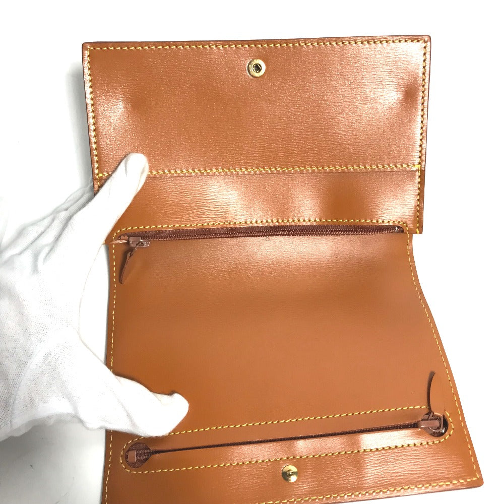 Louis Vuitton Pouch M52603 Epi Leather Brown Epi Santure Tilsit Women Secondhand