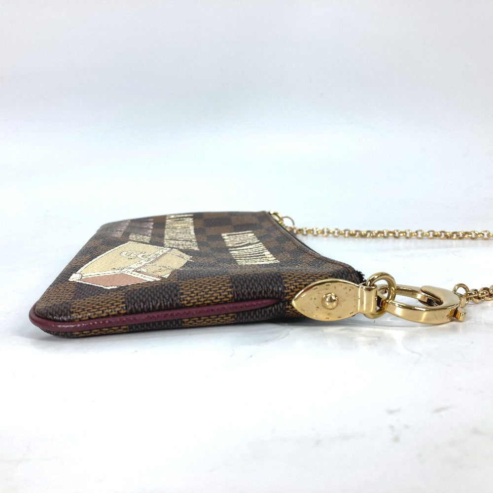 Louis Vuitton Shoulder Bag N63091 Damier Canvas Brown Damier Pochette Mira Mm Women