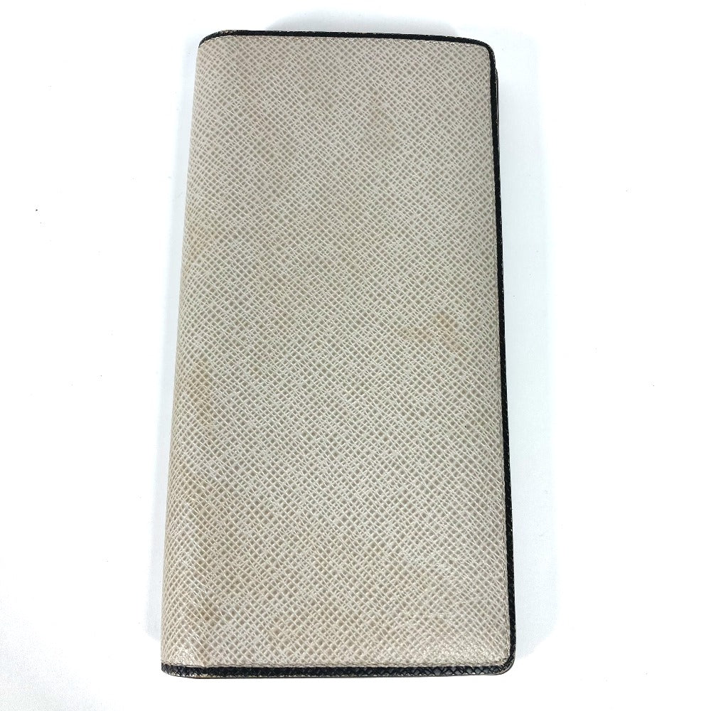 Louis Vuitton Long Wallet Purse M30557 Taiga Leather Beige Taiga Portefeuille Blaza Mens