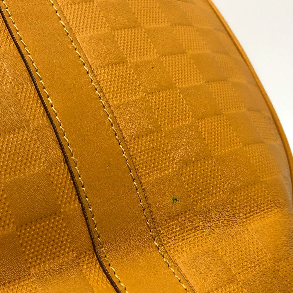 Louis Vuitton Tote Bag M41228 Damier Anfini Leather Yellow Damier Infinie Tadao Mens