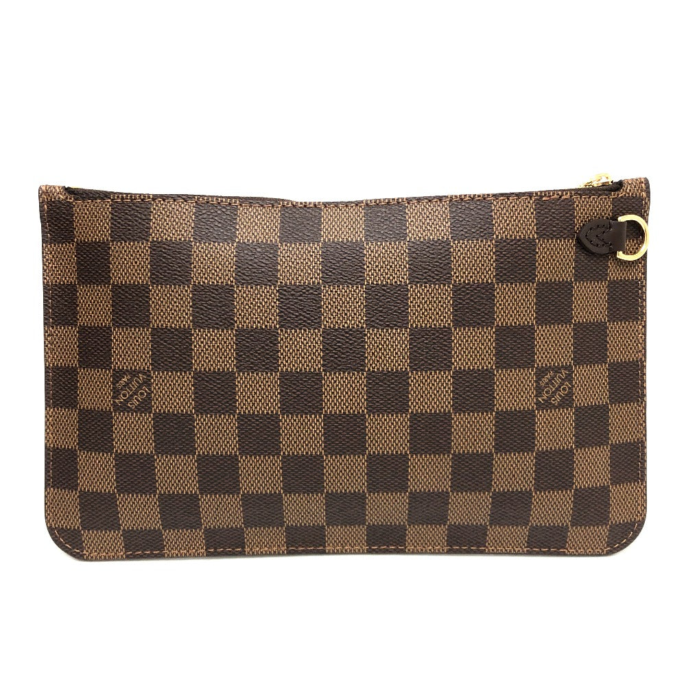 Louis Vuitton Tote Bag N40599 Damier Canvas Brown Neverfull Mm Women