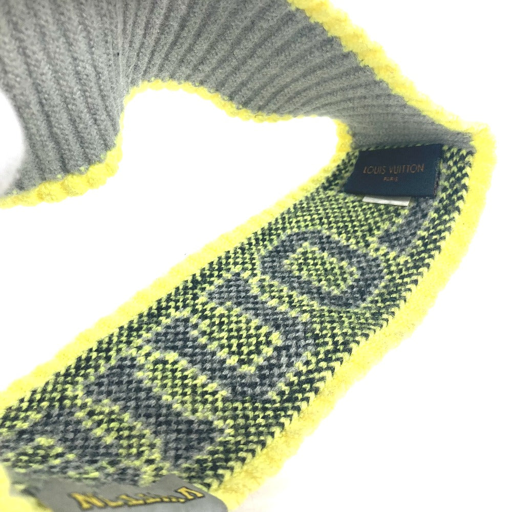 Louis Vuitton Hair Accessory Mp2149 Wool Yellow Fully Headband