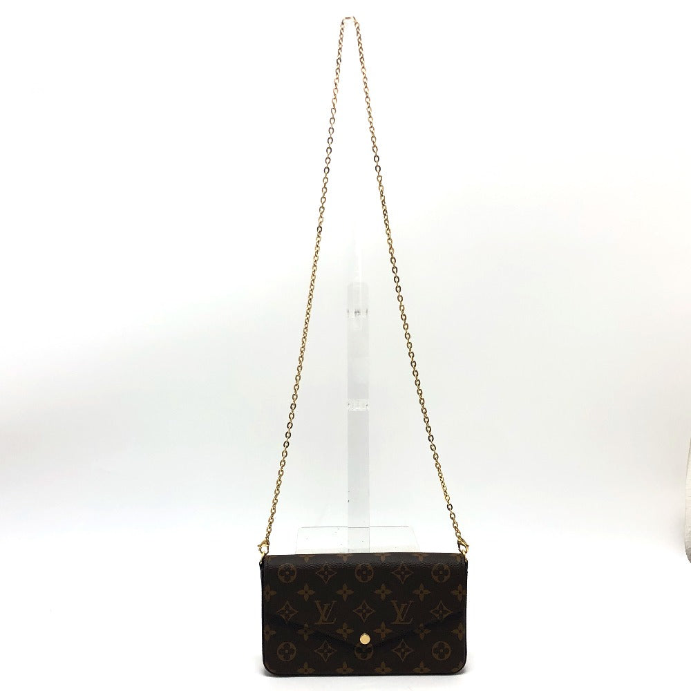 Louis Vuitton Shoulder Bag M81896 Monogram Canvas Brown Pochette Felice