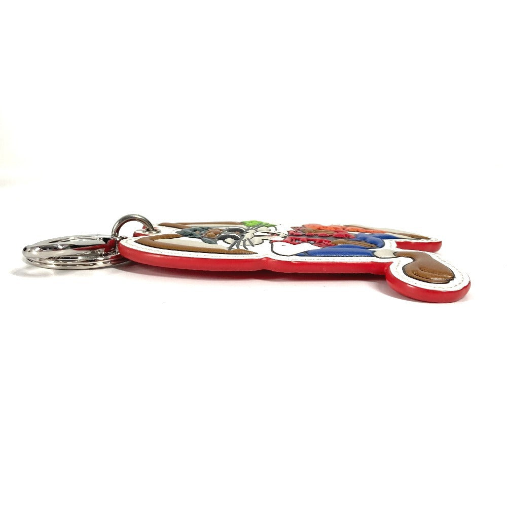 Louis Vuitton Key Ring M00963 Leather Multicolor Monogram Portocle Lv Rabbit