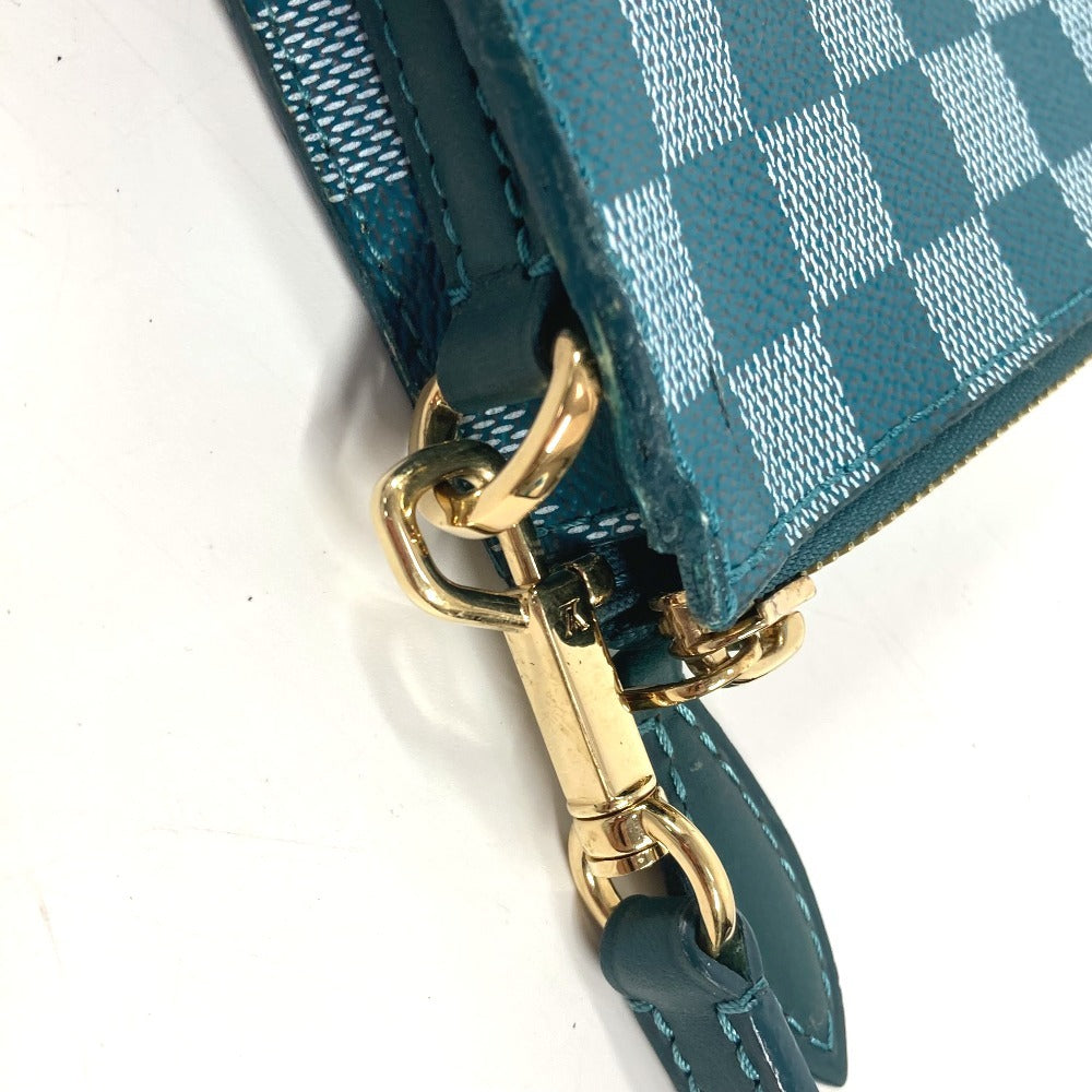Louis Vuitton Shoulder Bag N41310 Pvc / Leather Green Damier Color Module Unisex(Unisex)