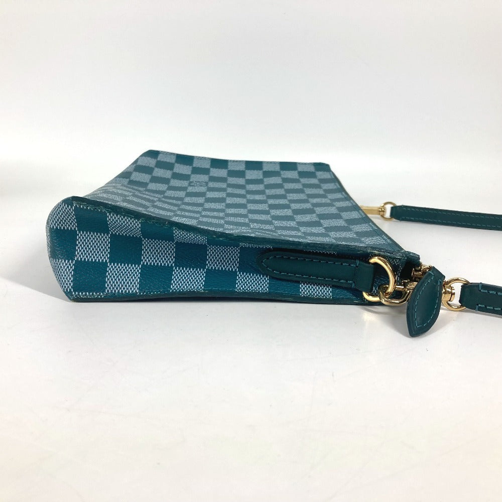 Louis Vuitton Shoulder Bag N41310 Pvc / Leather Green Damier Color Module Unisex(Unisex)