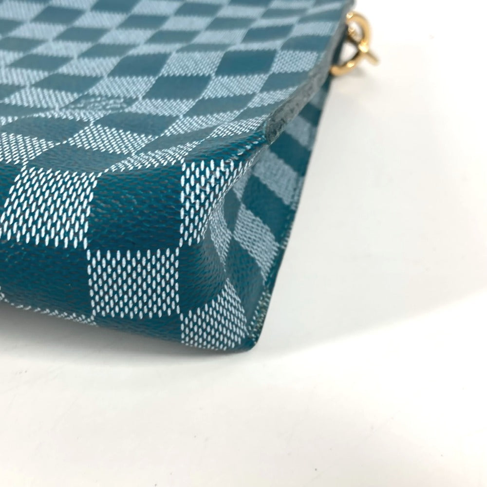 Louis Vuitton Shoulder Bag N41310 Pvc / Leather Green Damier Color Module Unisex(Unisex)