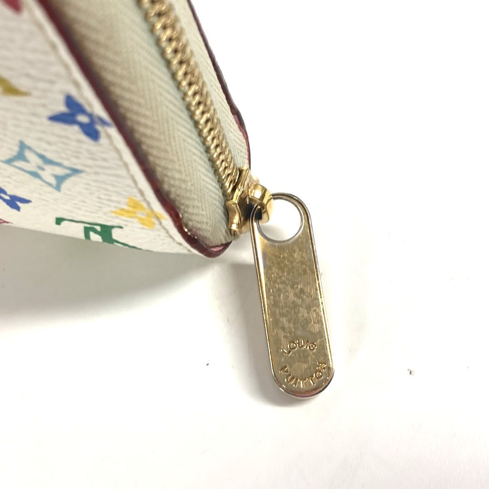 Louis Vuitton Coin Case M93741 Monogram Multicolor Canvas White Monogram Multicolor Zippy Coin