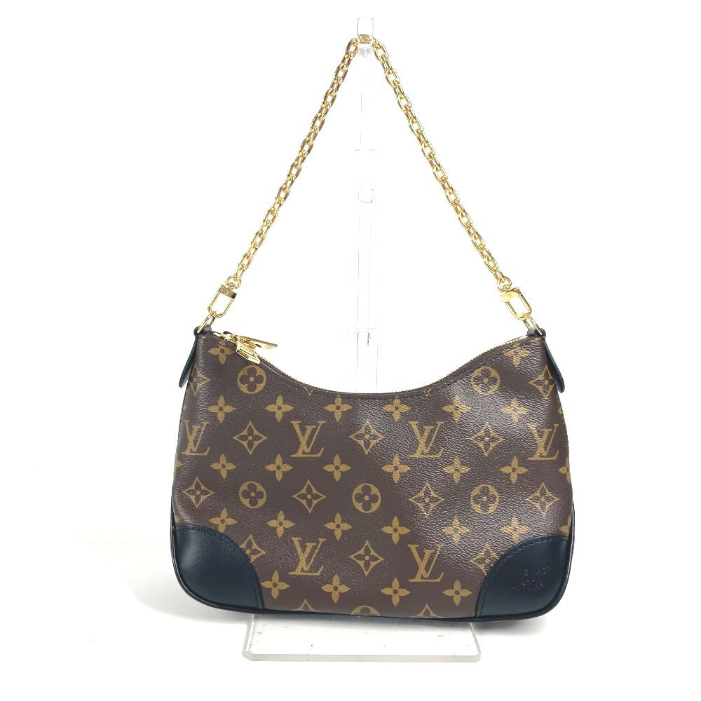 Louis Vuitton Shoulder Bag M45831 Monogram Canvas Black Monogram Boulogne Pm