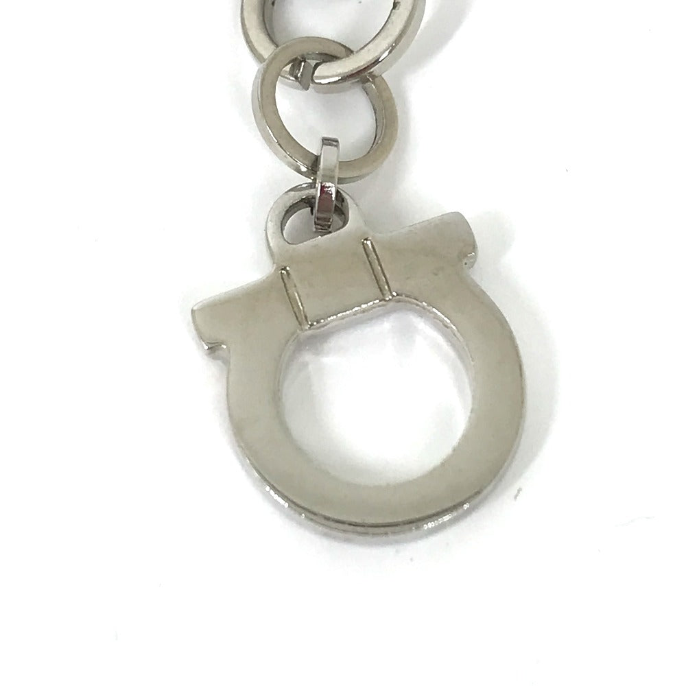 Salvatore Ferragamo Belt Leather White Accessories Chain Belt Women 85