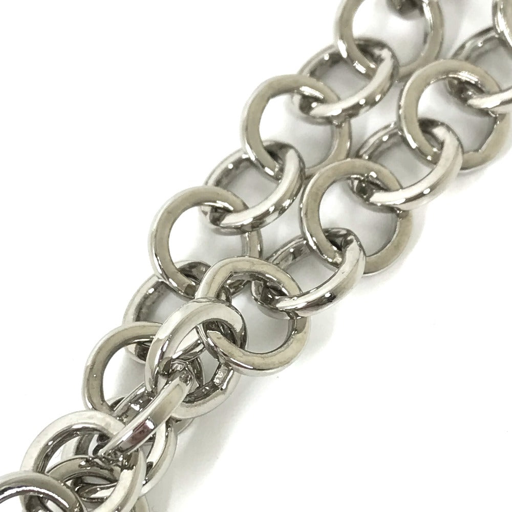 Salvatore Ferragamo Belt Leather White Accessories Chain Belt Women 85