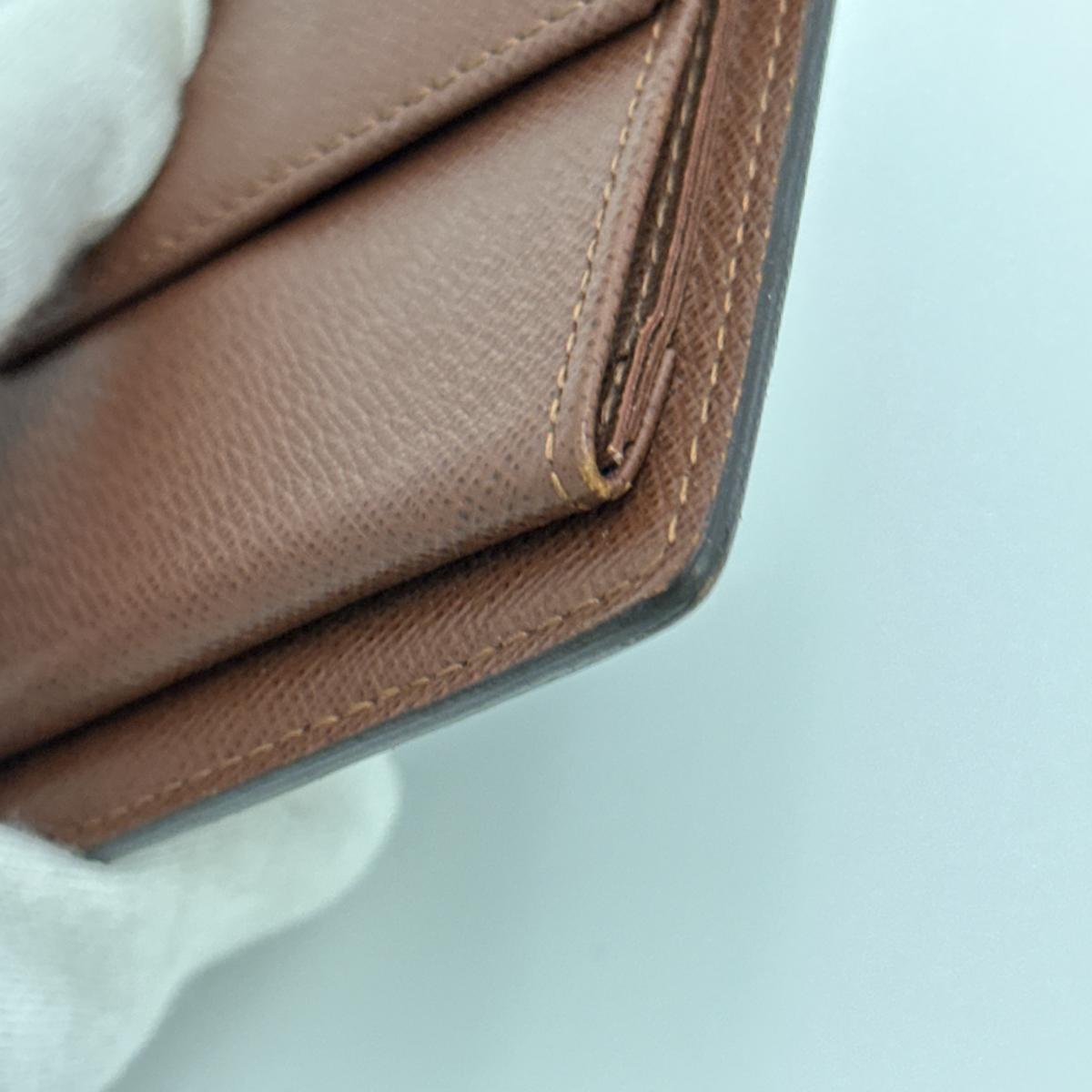 Louis Vuitton Bifold Wallet M61675 Monogram Canvas Brown Wallet Monogram Portefeuilleemarco