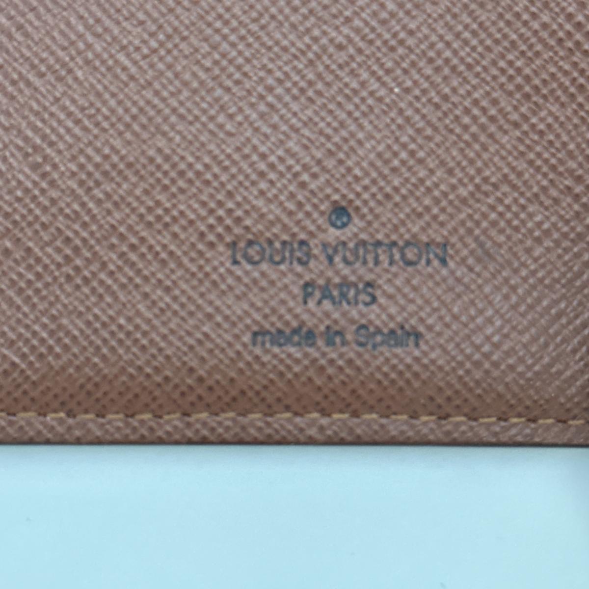 Louis Vuitton Bifold Wallet M61675 Monogram Canvas Brown Wallet Monogram Portefeuilleemarco