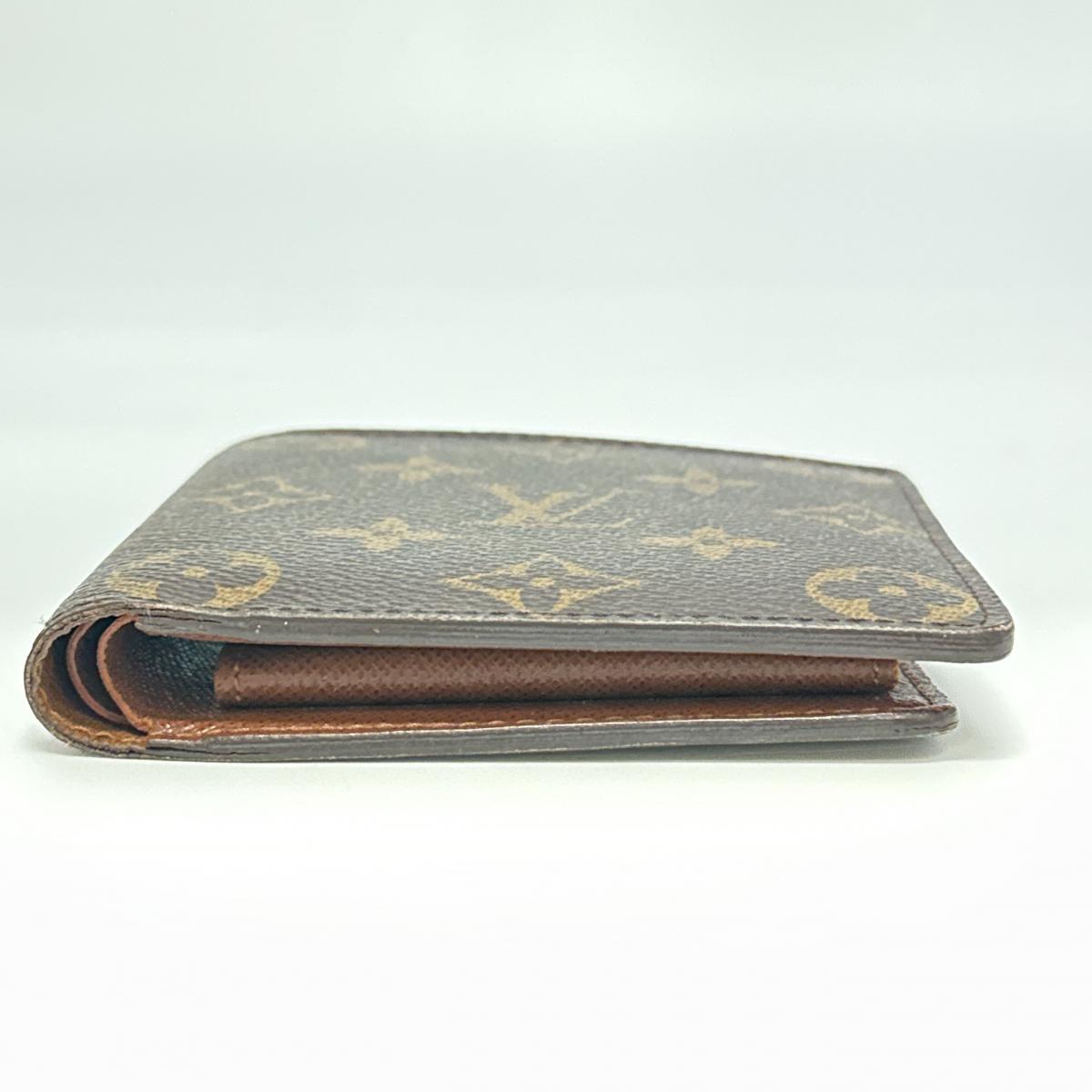 Louis Vuitton Bifold Wallet M61675 Monogram Canvas Brown Wallet Monogram Portefeuilleemarco