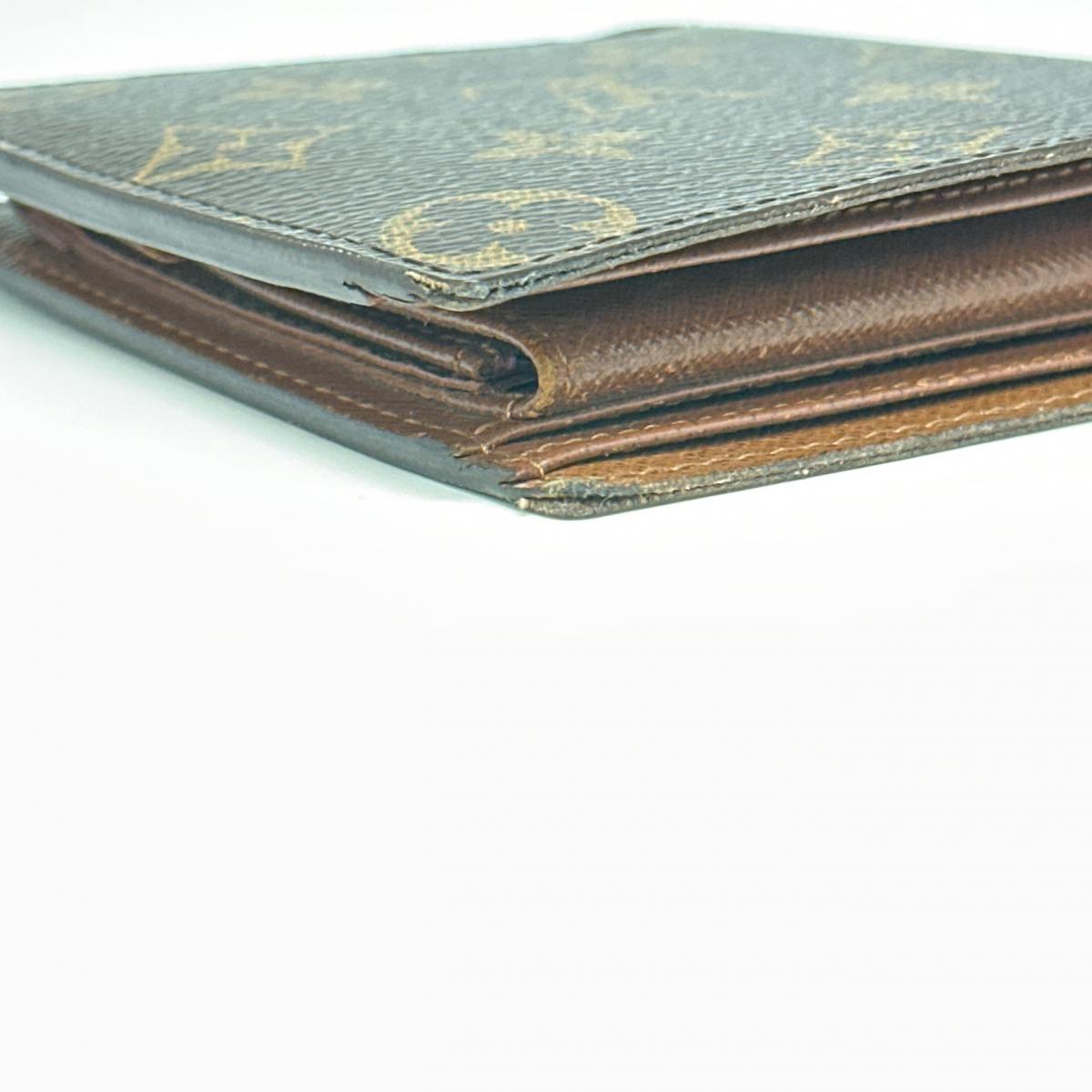 Louis Vuitton Bifold Wallet M61675 Monogram Canvas Brown Wallet Monogram Portefeuilleemarco