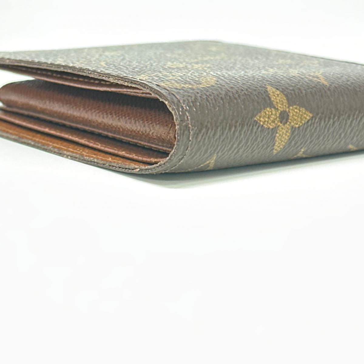Louis Vuitton Bifold Wallet M61675 Monogram Canvas Brown Wallet Monogram Portefeuilleemarco