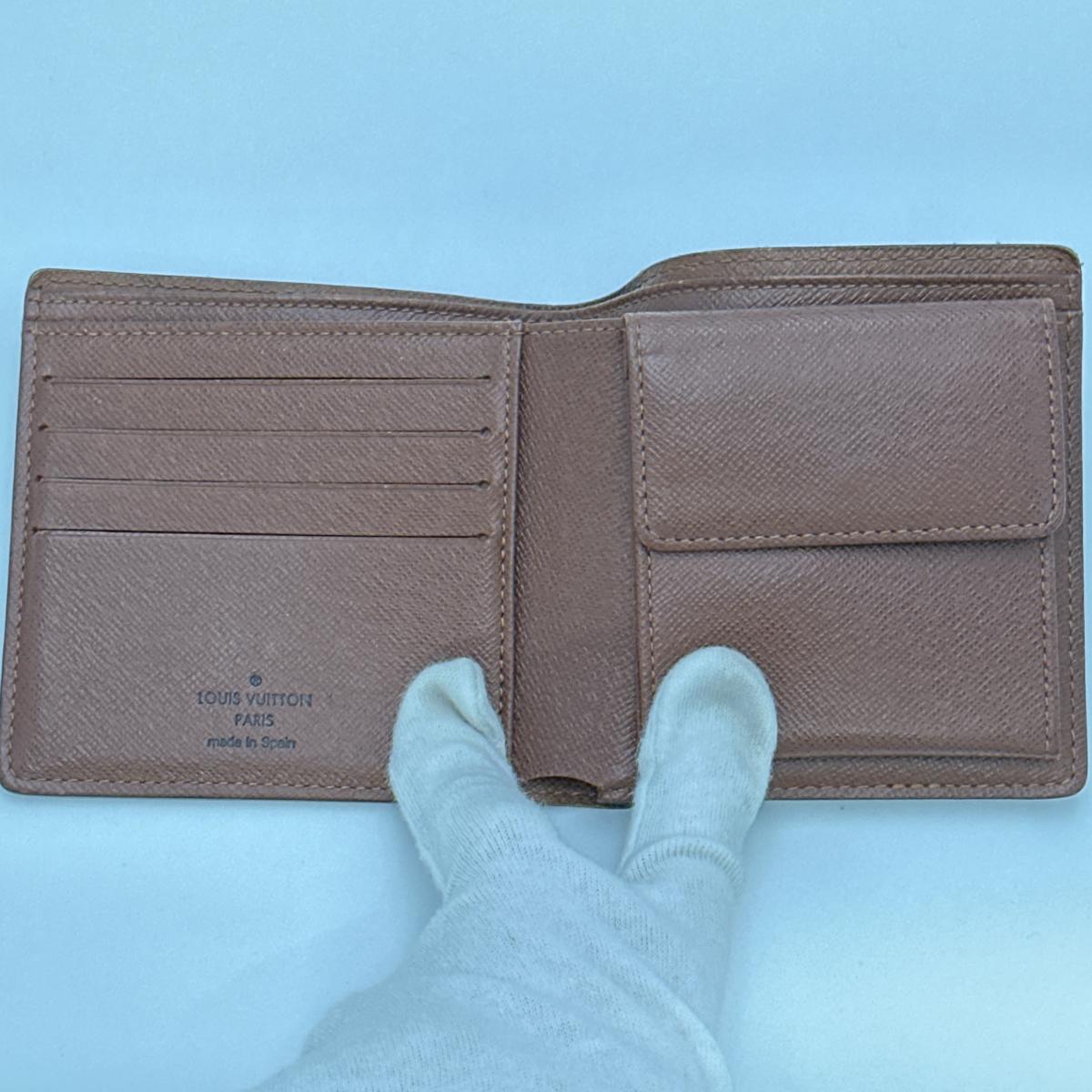 Louis Vuitton Bifold Wallet M61675 Monogram Canvas Brown Wallet Monogram Portefeuilleemarco