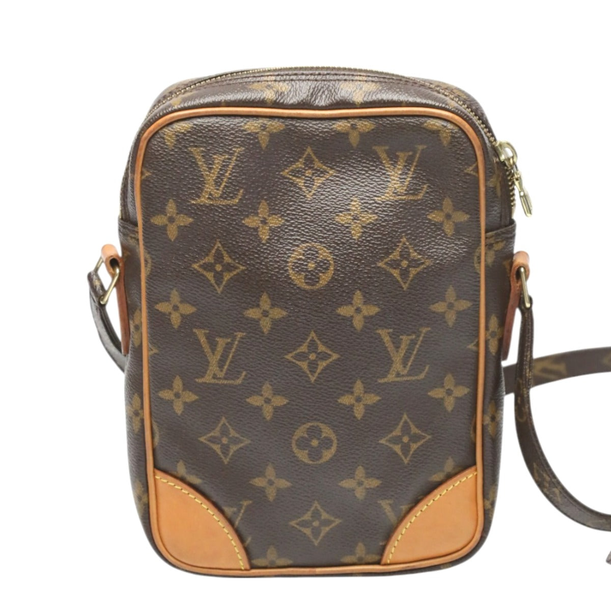 Louis Vuitton Shoulder Bag M45266 Monogram Canvas Brown Shoulder Bag Monogram Danube Women
