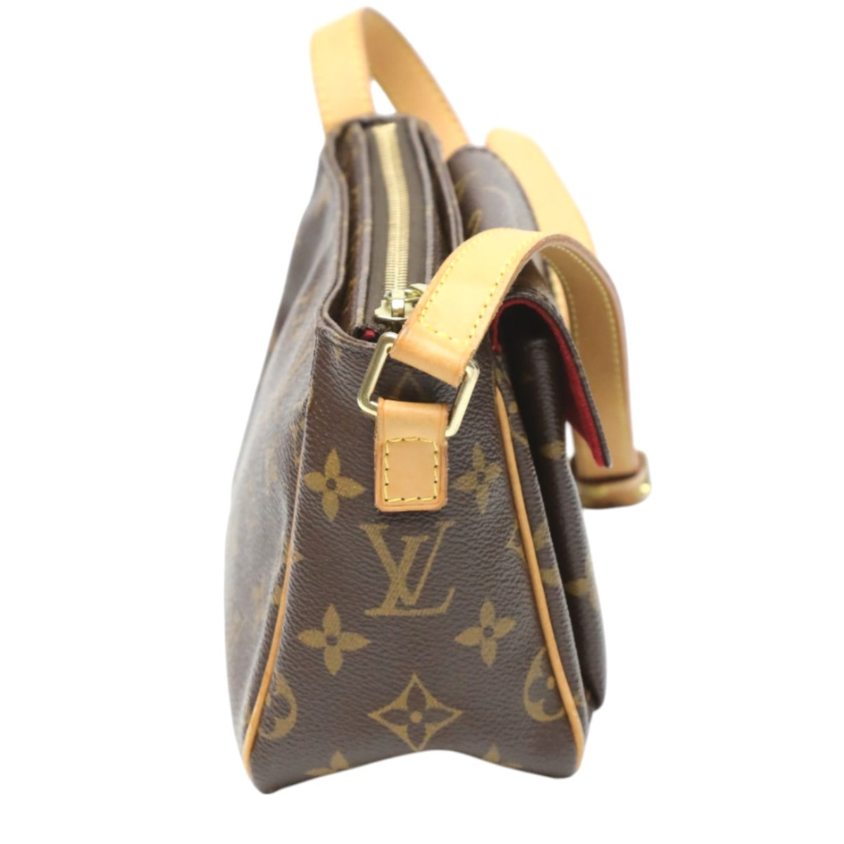 Louis Vuitton Shoulder Bag M51165 Monogram Canvas Brown Shoulder Bag Monogram Viva Cite Pm Women