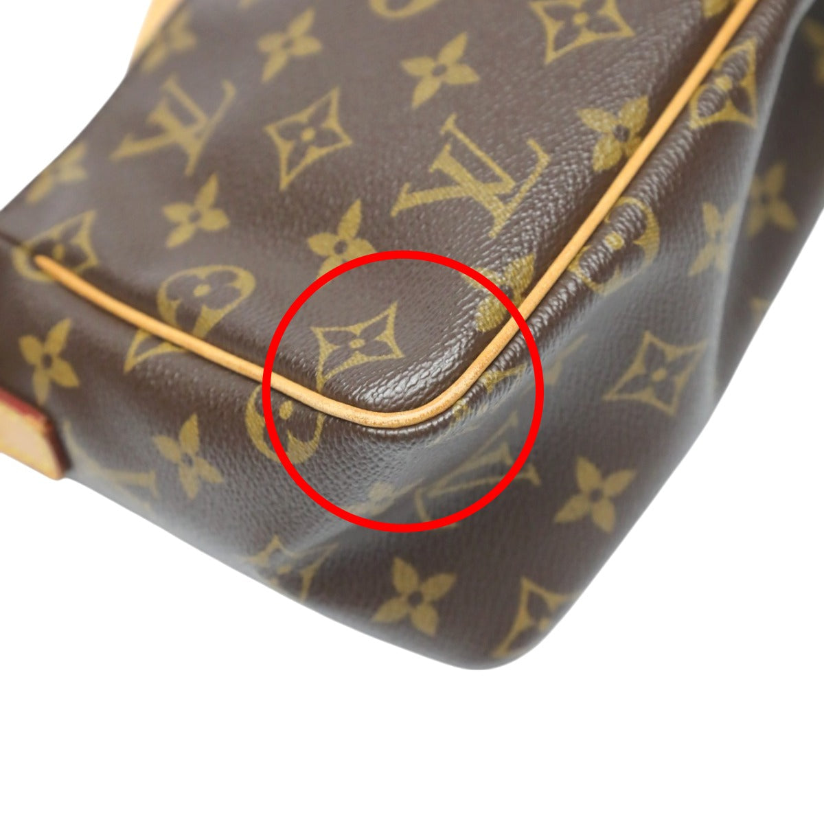 Louis Vuitton Shoulder Bag M51165 Monogram Canvas Brown Shoulder Bag Monogram Viva Cite Pm Women