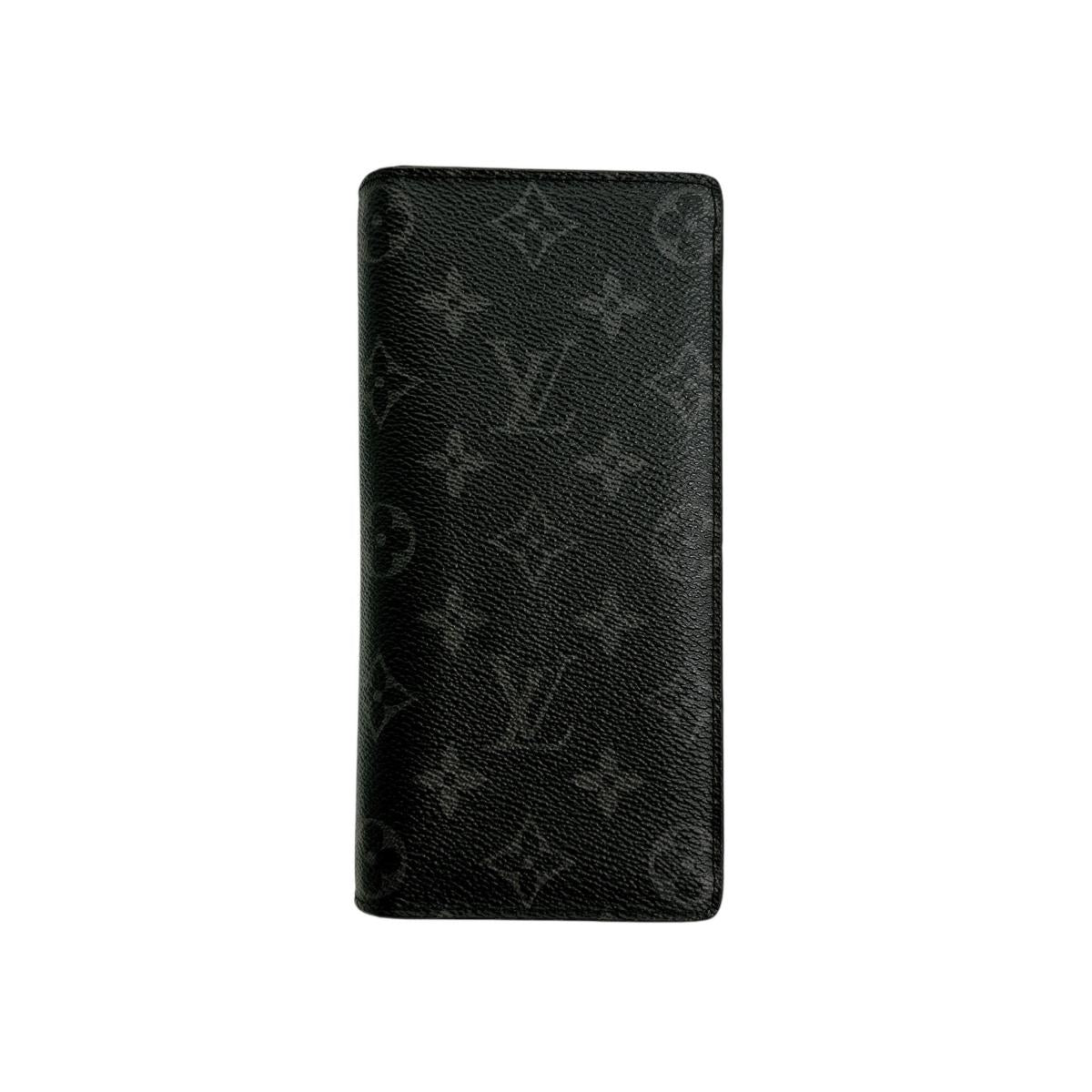 Louis Vuitton Long Wallet Purse M61697 Monogram Canvas Gray X Black Bifold Walletlong Wallet