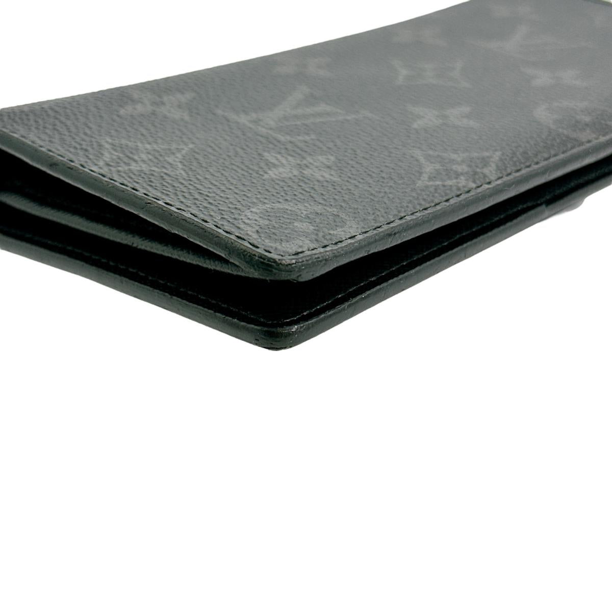 Louis Vuitton Long Wallet Purse M61697 Monogram Canvas Gray X Black Bifold Walletlong Wallet