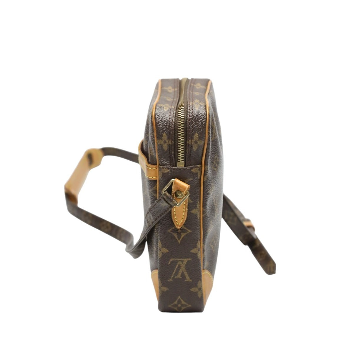 Louis Vuitton Shoulder Bag M45266 Monogram Canvas Brown Monogram Danube