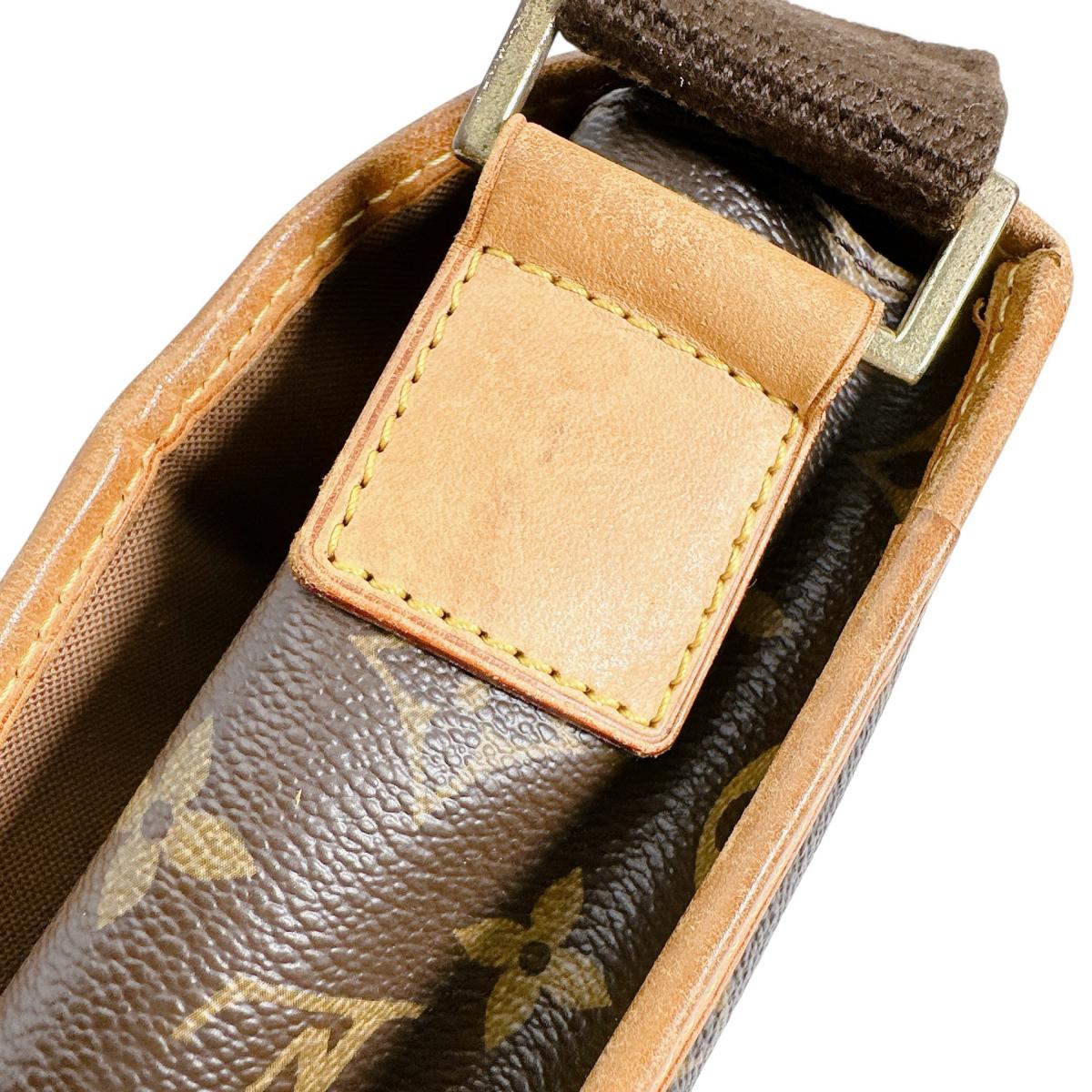 Louis Vuitton Shoulder Bag M40106 Monogram Canvas Brown Monogram Bosphorepm