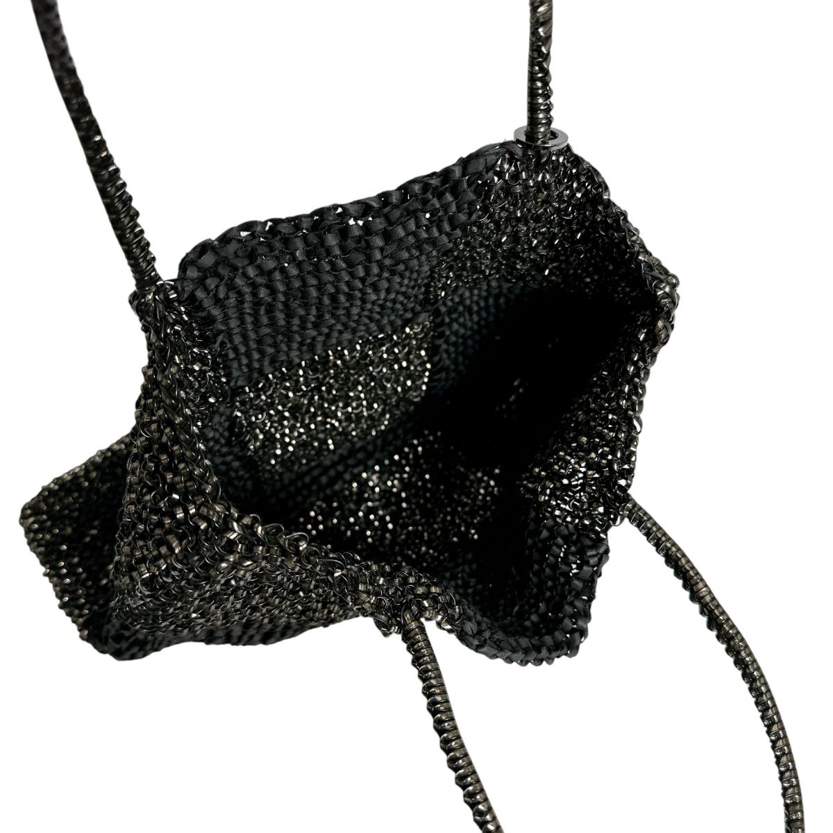 Anteprima Handbag Wire Black Party