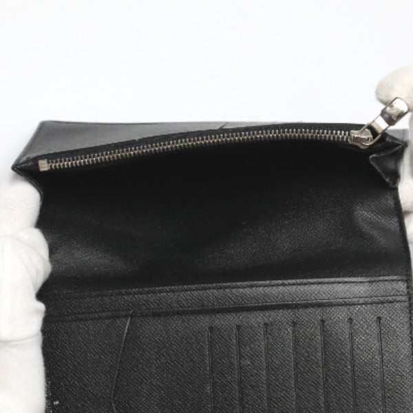Louis Vuitton Long Wallet Purse N63116 Damier Canvas Damier Graphite Damier Graphite Portefeuille