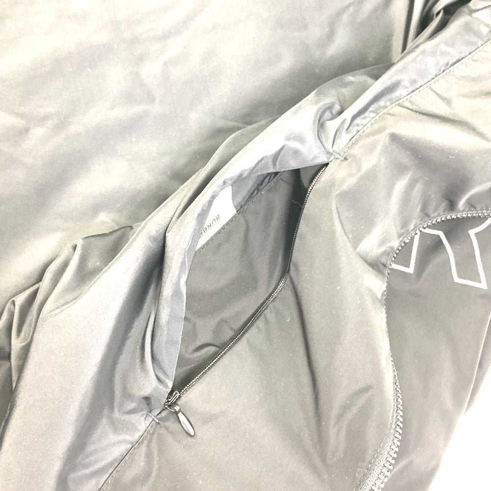 Burberry Jacket Nylon Black Outer Apparel Long Sleeve Tops Check Inside Hoodie Logo Mens K