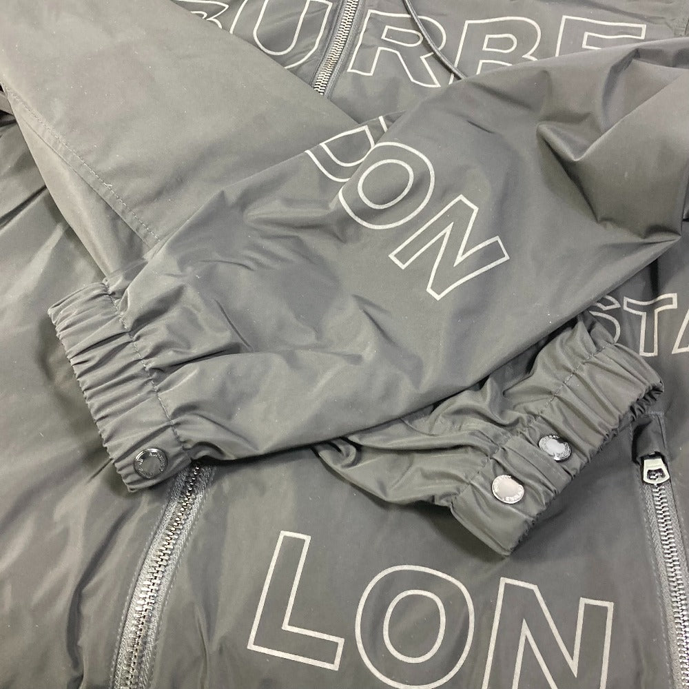 Burberry Jacket Nylon Black Outer Apparel Long Sleeve Tops Check Inside Hoodie Logo Mens K