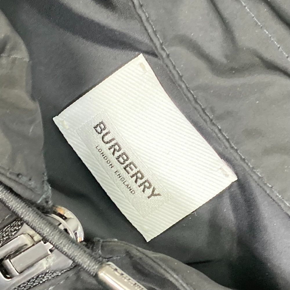 Burberry Jacket Nylon Black Outer Apparel Long Sleeve Tops Check Inside Hoodie Logo Mens K