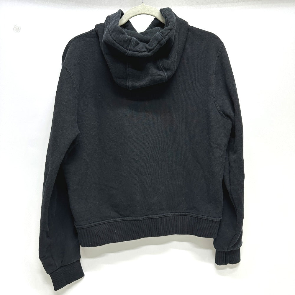 Burberry Hoodie 8024352 Cotton Black Hood Long Sleeve Landon Tb Hoodie Logo Women R