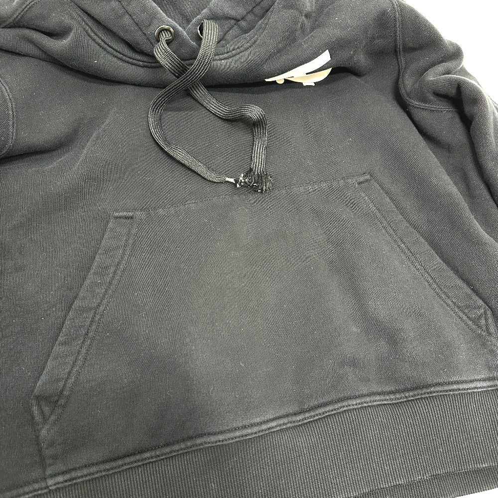 Burberry Hoodie 8024352 Cotton Black Hood Long Sleeve Landon Tb Hoodie Logo Women R