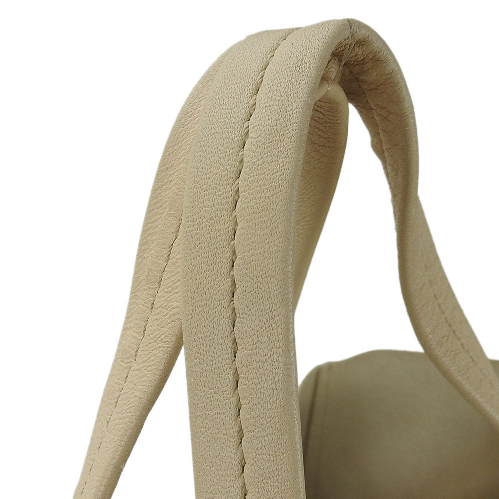 Celine Tote Bag 169263Ebt Leather Beige Horizontalkava Women