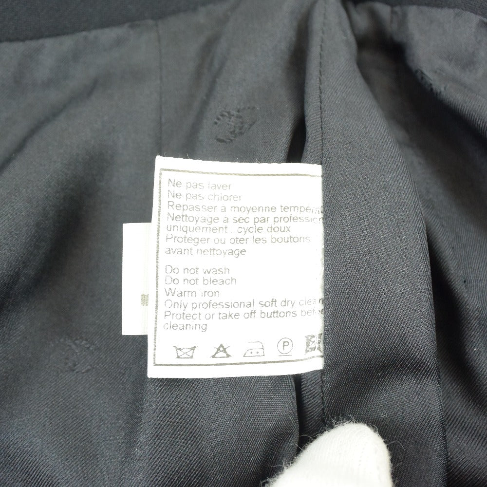 Chanel Skirt P11160V06456 Wool, Silk Black 94305 Women 38