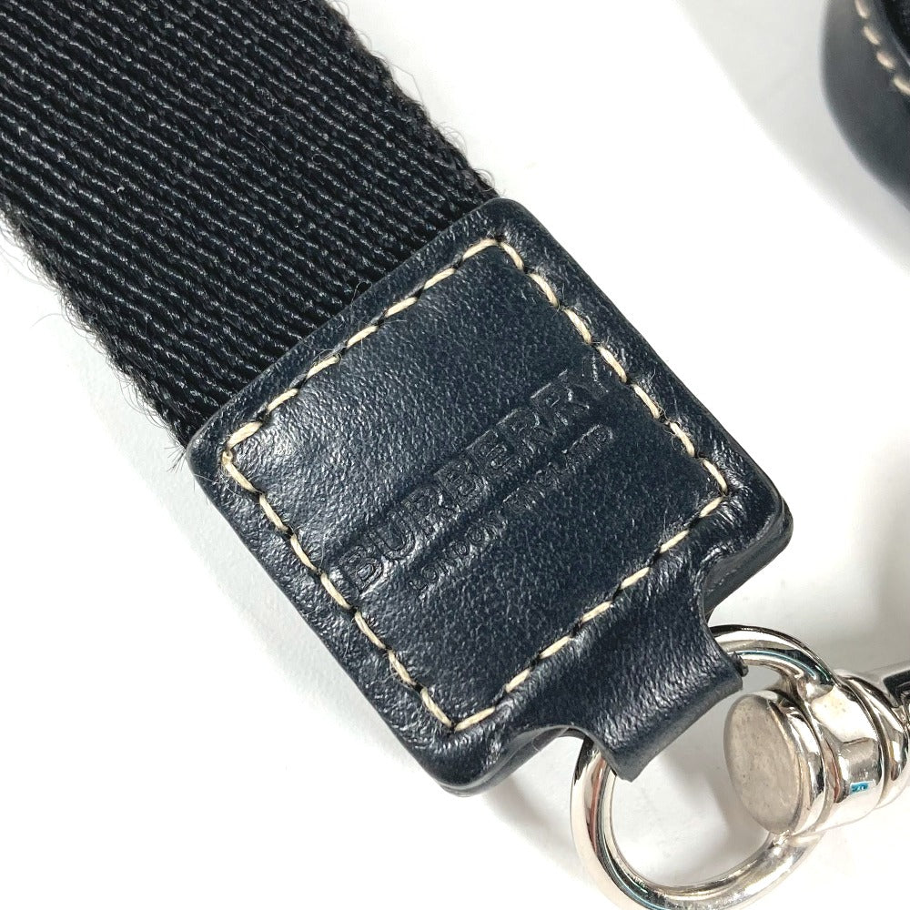 Burberry Coin Case Leather, Pvc Black Coin Pocket Wallet Check Women(Unisex)