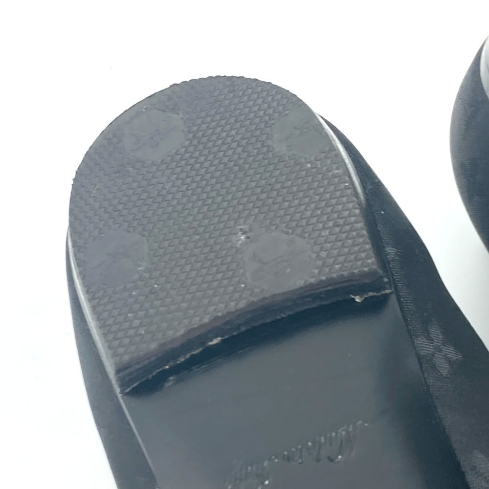 Louis Vuitton Pumps Patent Leather, Canvas Black Vernis Yayoi Kusama Collaboration Ribbon Ribbon