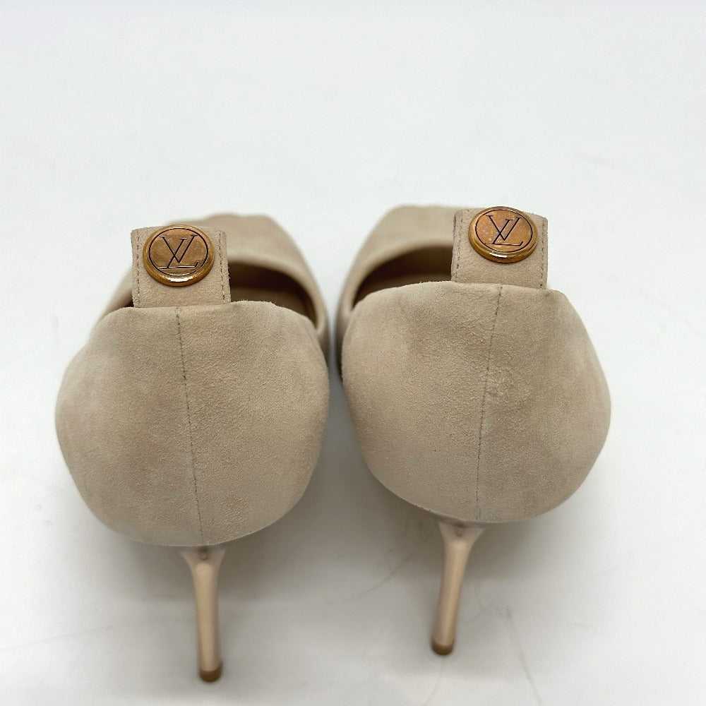 Louis Vuitton Pumps Suede Beige 37 1/2