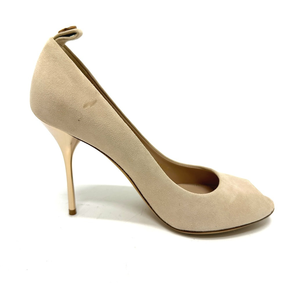 Louis Vuitton Pumps Suede Beige 37 1/2