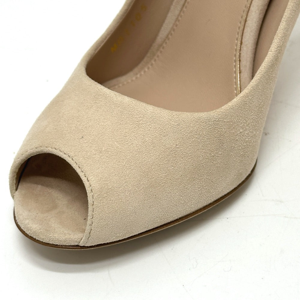Louis Vuitton Pumps Suede Beige 37 1/2
