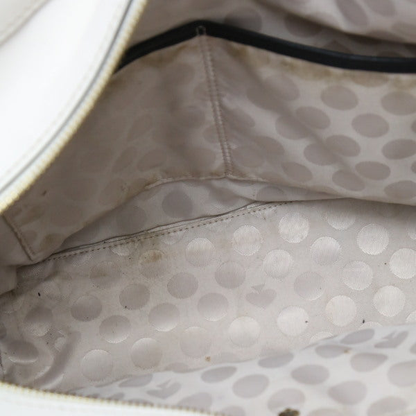 Kate Spade Tote Bag Leather Black X Cream Kate Spade Women