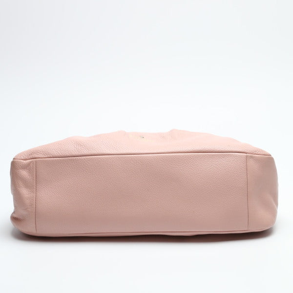 Kate Spade Handbag Leather Salmon Pink Calfskin No Strap Women