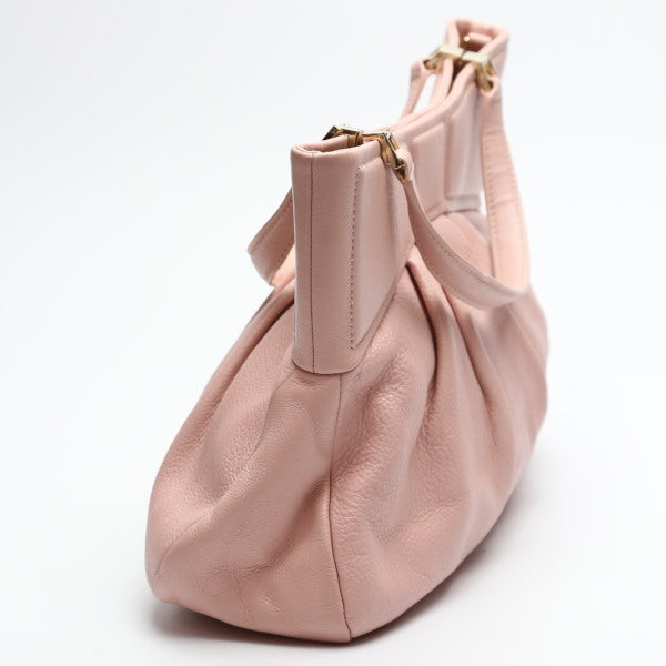 Kate Spade Handbag Leather Salmon Pink Calfskin No Strap Women