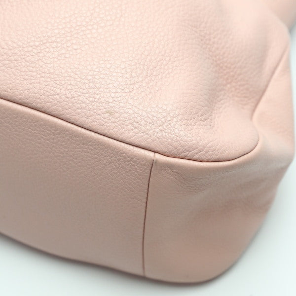 Kate Spade Handbag Leather Salmon Pink Calfskin No Strap Women