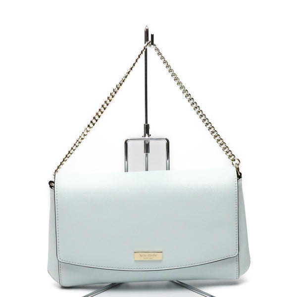 Kate Spade Shoulder Bag Leather Light Blue Handbag Crossbody 3Way Women